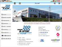 Tablet Screenshot of m-sport.ch